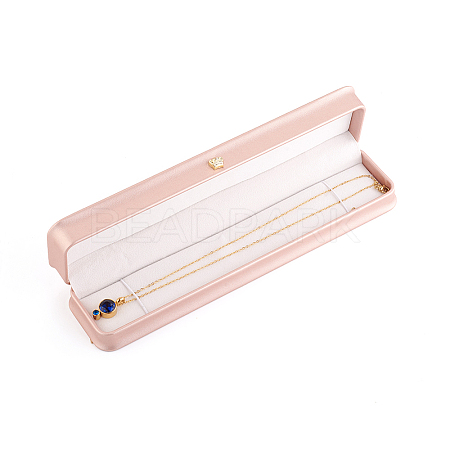 PU Leather Bracelet Necklace Gift Boxes LS-LBOX-L005-H02-1