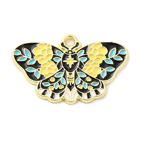 Alloy Enamel Pendants X-ENAM-R146-01D-1