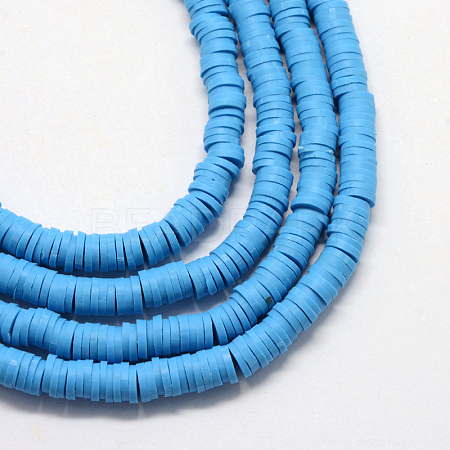 Handmade Polymer Clay Beads CLAY-R067-3.0mm-33-1