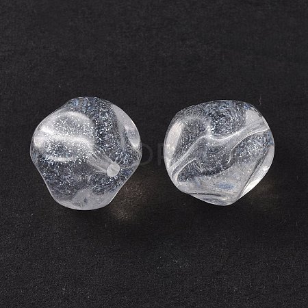 Transparent Acrylic Beads OACR-P007-60-1