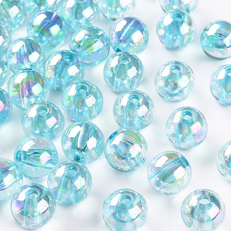 Transparent Acrylic Beads MACR-S370-B10mm-755-1