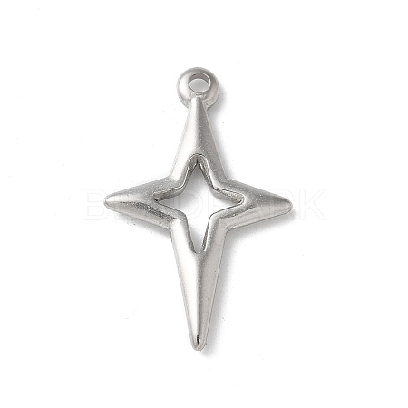 304 Stainless Steel Pendants STAS-I330-013P-1