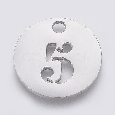 Non-Tarnish 304 Stainless Steel Pendants X-STAS-F233-05-P-1