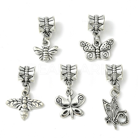 5Pcs Tibetan Style Alloy Pendant PALLOY-JF02508-S-1