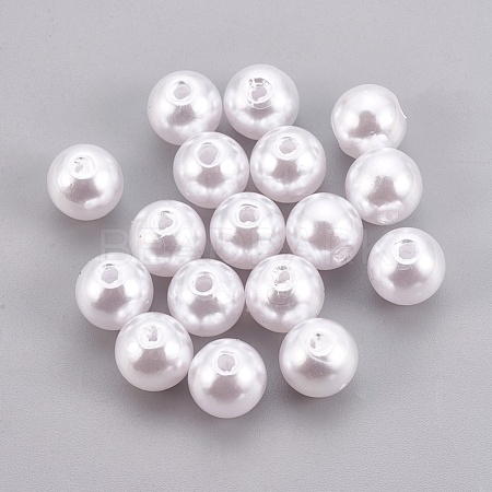 ABS Plastic Imitation Pearl Beads KY-G009-18mm-03-1