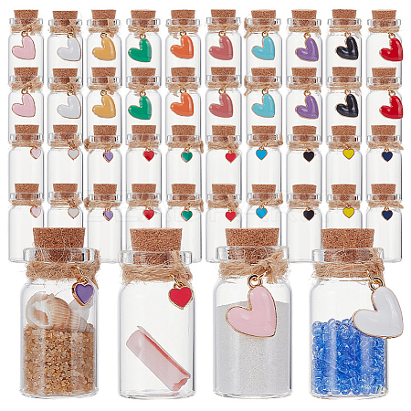 20Pcs Glass Jar Glass Bottles AJEW-PH01585-1