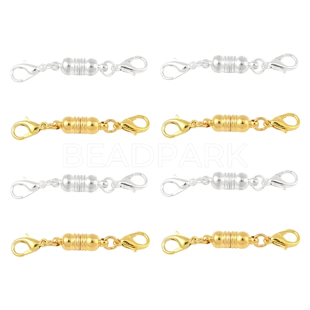 8 Sets Brass Magnetic Clasps Converter KK-FS0001-54-1