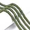 Handmade Polymer Clay Beads Strands LS-CLAY-N008-104-4