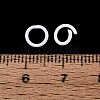 Spray Painted Iron Open Jump Rings IFIN-T017-04C-20-3