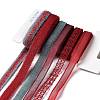 18 Yards 6 Styles Polyester Ribbon SRIB-C001-D09-1