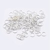 925 Sterling Silver Saw Cut Open Jump Rings STER-F036-02S-0.7x3mm-1