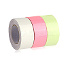 BENECREAT 3 Rolls 3 Colors 3M Plastic Adhesive Glow in the Dark Tape DIY-BC0012-37-1