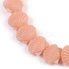 Synthetic Coral Dyed Carved Beads Strands CORA-K009-05A-04-3