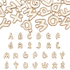 Golden Plated Alloy Enamel Charms ENAM-CJ0001-18A-8