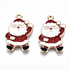 Eco-Friendly Alloy Enamel Pendants X-ENAM-Q437-070-NR-1