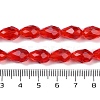 Transparent Glass Beads Strands EGLA-N013-T6mm-D12-4