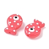 Baking Paint Glass Enamel Beads LAMP-D303-04D-2