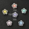 30Pcs 6 Colors Transparent Acrylic Beads TACR-YW0001-96-3
