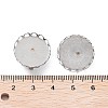304 Stainless Steel Brooch Base Settings FIND-D035-03C-P-3