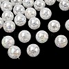 Bubblegum AB Color Transparent Crackle Acrylic Round Beads CACR-R011-20mm-03-1