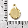 Brass Micro Pave Cubic Zirconia Pendants KK-S523-16G-C-3