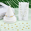 400Pcs 2 Colors Alloy Beads FIND-SP0002-37-4