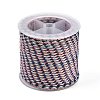 11M Polyester Braided Cord with Cotton Core & Metallic Thread OCOR-Z006-01-04-1