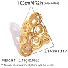 304 Stainless Steel Cuff Rings FS-WGD264E-01-1