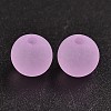 Transparent Acrylic Ball Beads FACR-R021-8mm-08-1