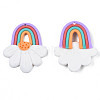 Handmade Polymer Clay Pendants CLAY-N010-053-3