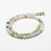 Natural Flower Amazonite Beads Strands G-G697-F06-4mm-2