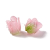 Tulip Opaque Acrylic Beads X-SACR-G022-01A-3