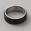 304 Stainless Steel Plain Rotating Finger Ring RJEW-WH0011-10G-EB-2