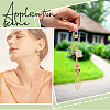 200Pcs Iron Filigree Hollow Pendants IFIN-SC0002-05-6
