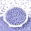 DIY Craft Beads 6/0 Ceylon Round Glass Seed Beads X-SEED-A011-4mm-146-2
