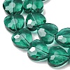 Transparent Glass Beads Strands GL-CBA7A17-03A-09-2