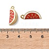304 Stainless Steel Enamel Pendants LS-STAS-B100-06G-08-3