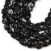 Natural Obsidian Beads Strands G-K395-B06-01-4