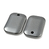 Electroplated Synthetic Non-Magnetic Hematite Pendants G-C136-05H-2