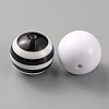 Opaque Acrylic Beads Set MACR-WH0007-68C-2