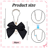 20Pcs Iron Shower Curtain Rings for Bathroom HJEW-PH02202-2