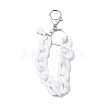 Acrylic Curb Chain Keychain KEYC-JKC00632-02-1