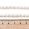 Natural Cultured Freshwater Pearl Beads Strands PEAR-F020-01B-5