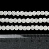 Baking Paint Imitation Jade Glass Round Bead Strands DGLA-Q021-6mm-01-4