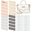20 Bags Alloy Blank Rectangle Label Tags FIND-FH0017-72C-1