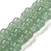 Natural Green Aventurine Beads Strands G-C039-A09-1