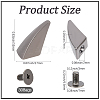 30Bags Alloy Decorative Rivets FIND-GF0009-69B-B-2