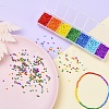 3500Pcs 7 Style 12/0 Glass Round Seed Beads SEED-YW0001-36-9