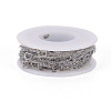 Tarnish Resistant 304 Stainless Steel Link Chains CHS-F007-14P-2