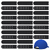 40 Sets Plastic Snapback Strap with 7 Holes FIND-BC0013-41A-1
